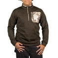 thumbnail image 1 of Habit Men’s Snap Front Fleece Pullover with Scent-Factor, 1 of 7