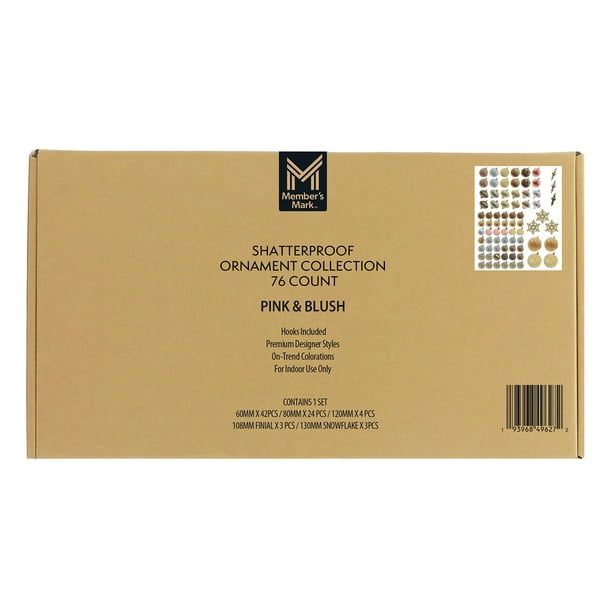 Member's Mark Shatterproof Ornament Collection, 76 pcs. - Samsclub.com Member's Mark Shatterproof Ornament Collection, 76 pcs. - Samsclub.com