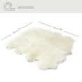 thumbnail image 3 of 100% Genuine Silky Sheepskin Rug - 5'10"x7'2", 3 of 6