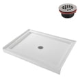thumbnail image 5 of Streamline 48 in. x 36 in. Alcove Acrylic Shower Base With Center Drain, Drain Included Assorted Colors, 5 of 18