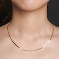 thumbnail image 3 of Serpentine Chain Necklace in 14K Gold, 3 of 4