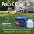 thumbnail image 5 of Westinghouse 8,200-Watt Remote Electric Start Tri Fuel Gas, Propane, Natural Gas Powered Inverter Generator with CO Sensor, 5 of 11
