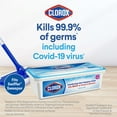 thumbnail image 3 of Clorox Disinfecting Wet Mopping Pad Refills, Bleach Free, Rain Clean Scent (28 ct./pk., 2 pk.), 3 of 15