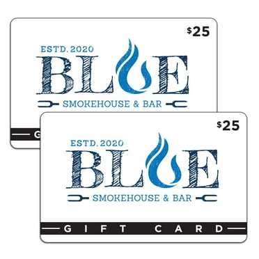 Blue Smokehouse $50 Gift Card Multi-Pack, 2 x $25
