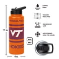 thumbnail image 4 of Logo Brands Virginia Tech Hokies Tumbler Set, 4 of 5