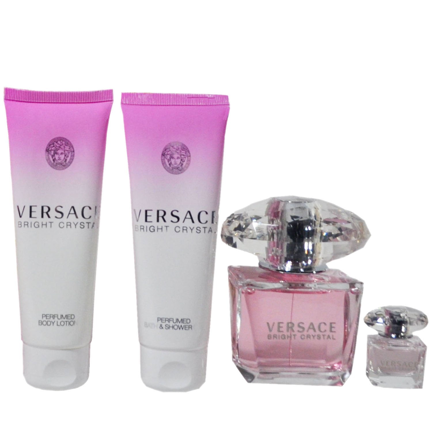Versace Bright Crystal 4 Piece Giftset - Samsclub.com