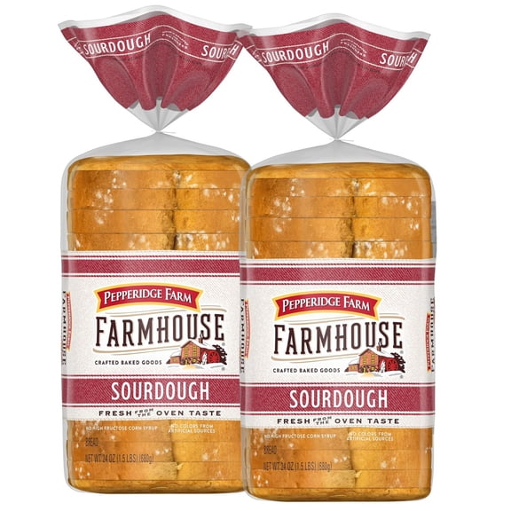 Pepperidge Farm Bread Sourdough, 24 oz., 2 pk.