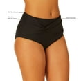 thumbnail image 2 of Anne Cole Ladies Twist Front Swim Bottom, 2 of 5