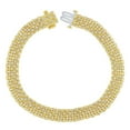 thumbnail image 2 of 2.96CT. T.W. Round Cut Mesh Diamond Bracelet in 14K Gold, 2 of 9