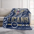 thumbnail image 2 of Logo Brands New Orleans Pelicans 60"x70" Super Plush Blanket, 2 of 7