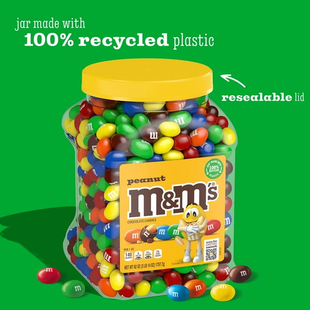 M&M'S Peanut Milk Chocolate Candy, 62 oz. - Samsclub.com