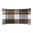 thumbnail image 2 of Member's Mark Plaid Faux Fur Decorative Pillow 14" x 24", Assorted Designs, 2 of 6