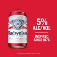 thumbnail image 3 of Budweiser Lager Beer, 12 fl. oz. can, 30 pk., 3 of 9