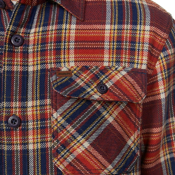 『TEN BUFFALO JKT RED M』 TEN BUFFALO JKT RED M』 Buffalo Men's Shirt Jacket - Samsclub.com