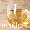 thumbnail image 9 of Over&Back 16oz Stemless White Wine Glasses, Set of 4, 9 of 9