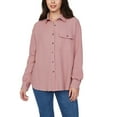 thumbnail image 1 of Buffalo Women's Waffle Button-Down Top, 1 of 9
