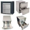 thumbnail image 8 of THOR Kitchen 4-Piece Outdoor Oakland Gray Kitchen Suite w/ Cover, 8 of 12