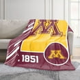 thumbnail image 2 of Logo Brands Minnesota Golden Gophers 60"x70" Super Plush Blanket, 2 of 6