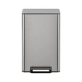 thumbnail image 1 of Simpli-Magic Infinity Edge 50 Liter / 13.2 Gallon Rectangular Step Trash Can, Hands-Free Soft-Close Lid, Premium Fingerprint-Resistant Finish for Kitchen and Recycling, Choose Color, 1 of 6