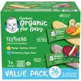 thumbnail image 1 of Gerber Organic Teething Wafers Variety Pack, 36 ct., 1 of 8