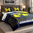 thumbnail image 4 of Logo Brands Michigan Wolverines Bed-In-A-Bag Set, 4 of 5