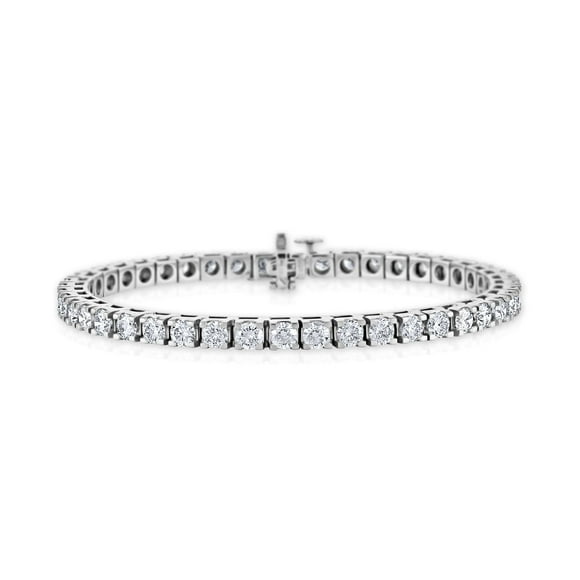Diamond Tennis Bracelet in 14K Gold