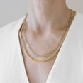 thumbnail image 4 of Diamond Cut Franco Chain Necklace in 14K Gold, 4 of 4