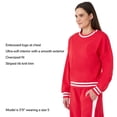 thumbnail image 5 of Sam Edleman Women's Logo Fleece Sweatshirt, 5 of 8
