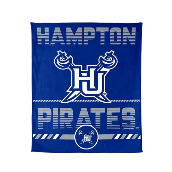 Logo Brands Hampton Pirates 60"x70" Super Plush Blanket