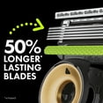 thumbnail image 3 of Gillette Labs Official Saints Licensed Men's Razor, Handle + 8 Cartridges, 3 of 10