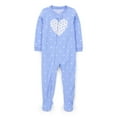 thumbnail image 1 of Carter's Baby & Toddler Girls Fleece Footie Pajama, 1 of 4