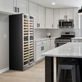 thumbnail image 2 of Lanbo 32 Inch Dual Door Dual Wine Cooler, 2 of 15