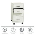 thumbnail image 18 of Hirsh 18" Deep 4-Drawer Metal Mobile Organizer, 4 Box Drawers, White, 18 of 19