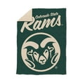 thumbnail image 1 of Logo Brands Colorado State Rams Luxe Dreams Throw, 60" x 80", 1 of 6