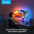 thumbnail image 7 of Govee RGBIC DreamView G1S Gaming Monitor Light, 24in. to 34in., 7 of 10
