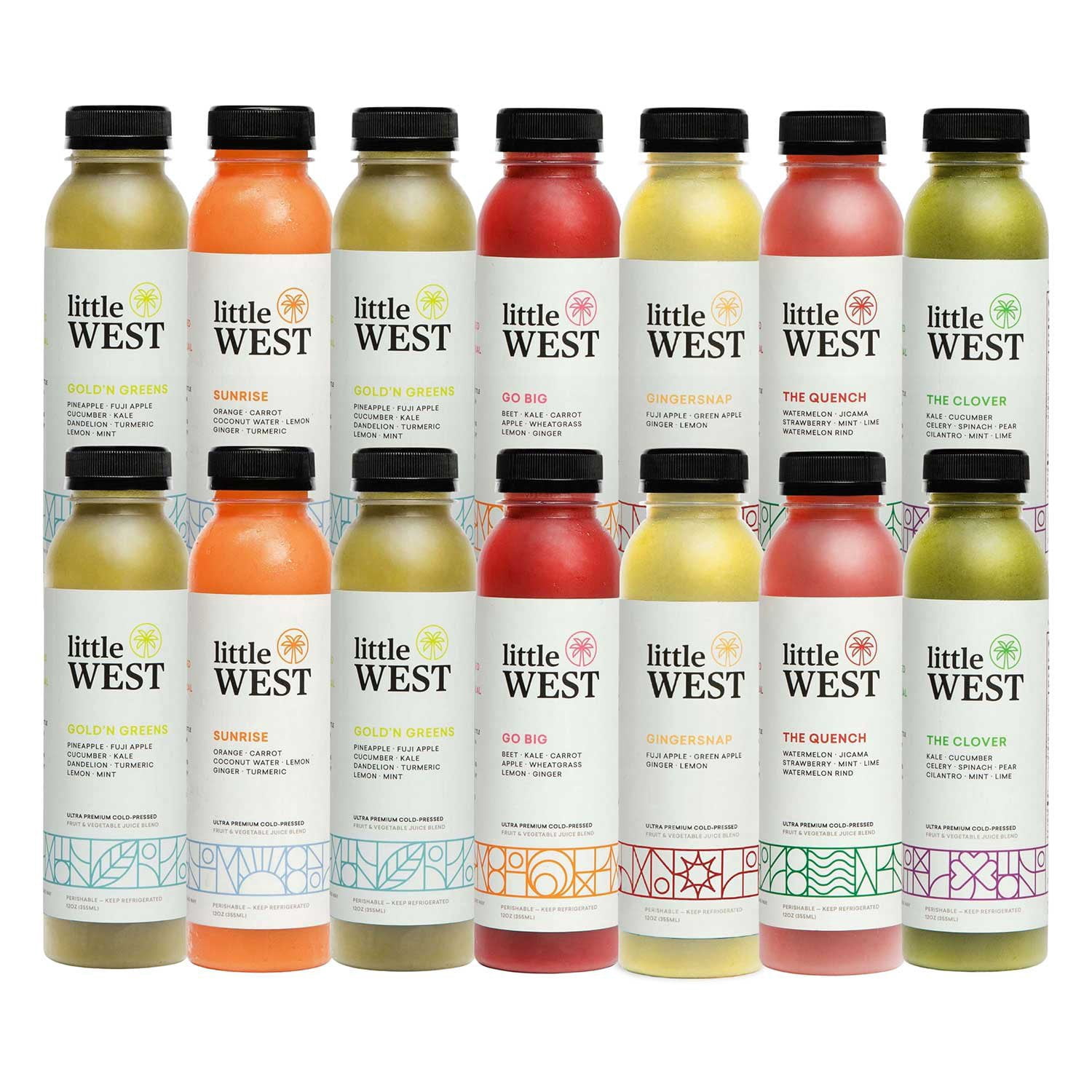 Little West Juice Cleanse Kit, 12 fl. oz., choose quantity
