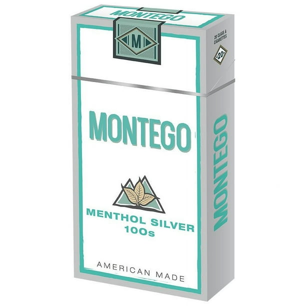Montego Menthol Silver 100's Box 20 ct., 10 pk