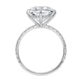thumbnail image 3 of Lab Created 5.50 CT.T.W. Cushion Cut Diamond Ring in 14K White Gold, 3 of 5