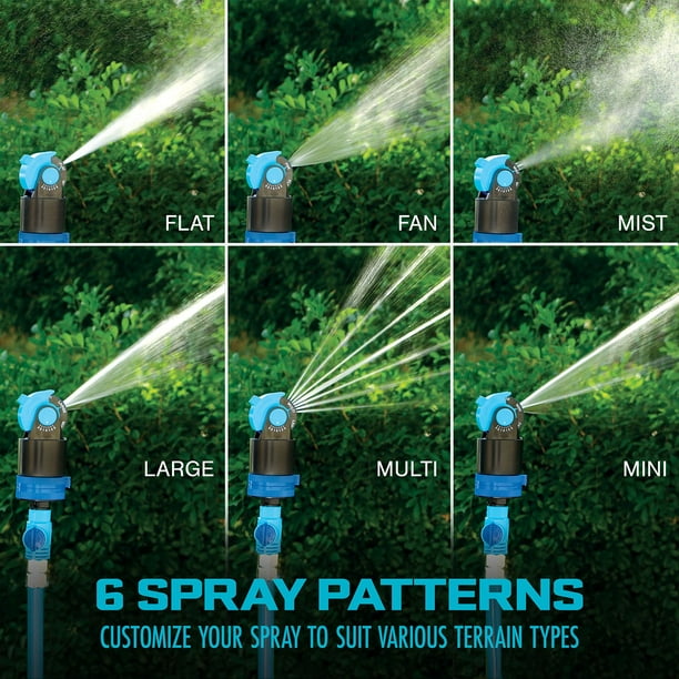 Aqua Joe 360° Lawn Sprinkler & Mister on Telescoping Tripod