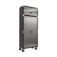 thumbnail image 4 of Seville Classics UltraHD 8-Piece Rolling Steel Garage Storage Cabinet With Stacker Set, 12 Feet Wide, 4 of 16