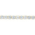 thumbnail image 3 of Lab Created Tennis Bracelet in 14K Gold, 3 of 6