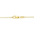 thumbnail image 3 of Multi Gemstone Station Necklace in 14 Karat Yellow Gold, 3 of 5