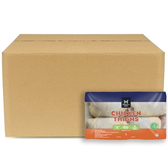 Member's Mark Bone-In Chicken Thighs, Case, priced per pound