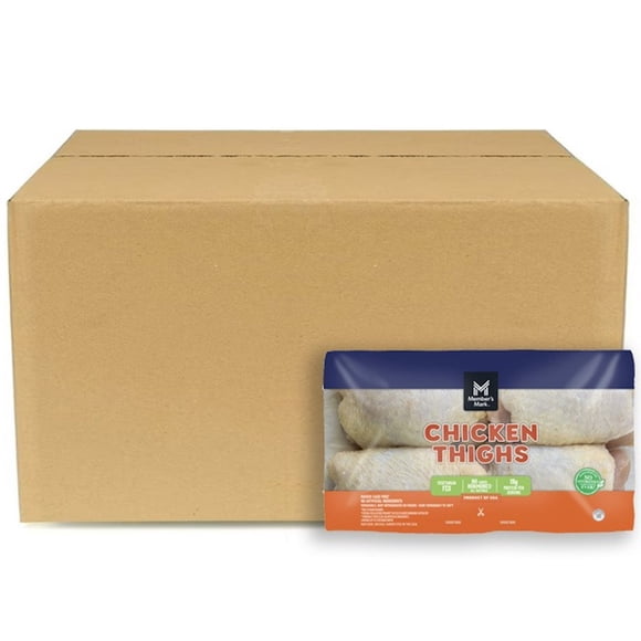 Member's Mark Bone-In Chicken Thighs, Case, priced per pound