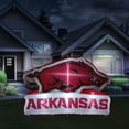 thumbnail image 3 of Logo Brands Arkansas Razorbacks Pre-Lit 7’x10’ Team Inflatable, 3 of 6