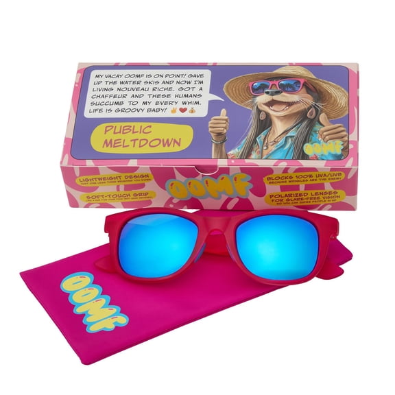 OOMF Public Meltdown Women's Square Sunglasses