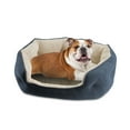thumbnail image 1 of Canine Creations Cozy Oval Round Cuddler Pet Bed, Choose Size & Color, 1 of 8
