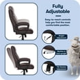 thumbnail image 7 of Serta Mid-Back Office Chair With Mesh Accents And Memory Foam, 7 of 9
