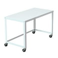 thumbnail image 5 of Hirsh 48" Wide Mobile Metal Desk for Home Office, Choose Color, 5 of 18