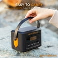 thumbnail image 6 of Wattbricks Energy 120-Watt Peak With 99.2Whr Portable Power Station & 30-Watt Portable Solar Panel Bundle, 6 of 9